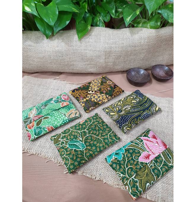 Batik Pocket Tissue Cover (Assorted Designs)